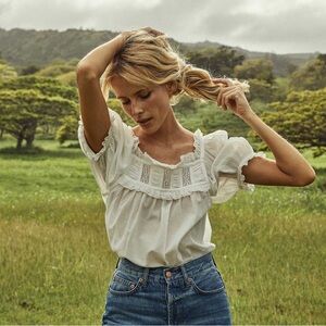 NWOT Doen Frances Top in Salt